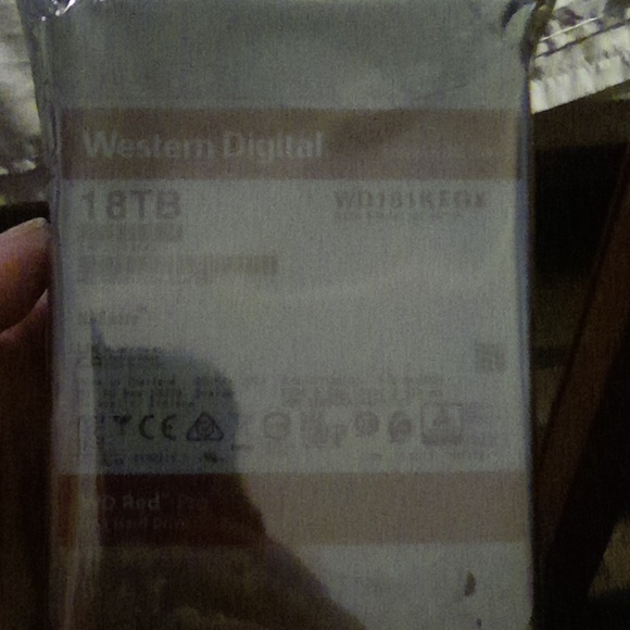 COPY - Western Digital pro red 18 Tb hard drive